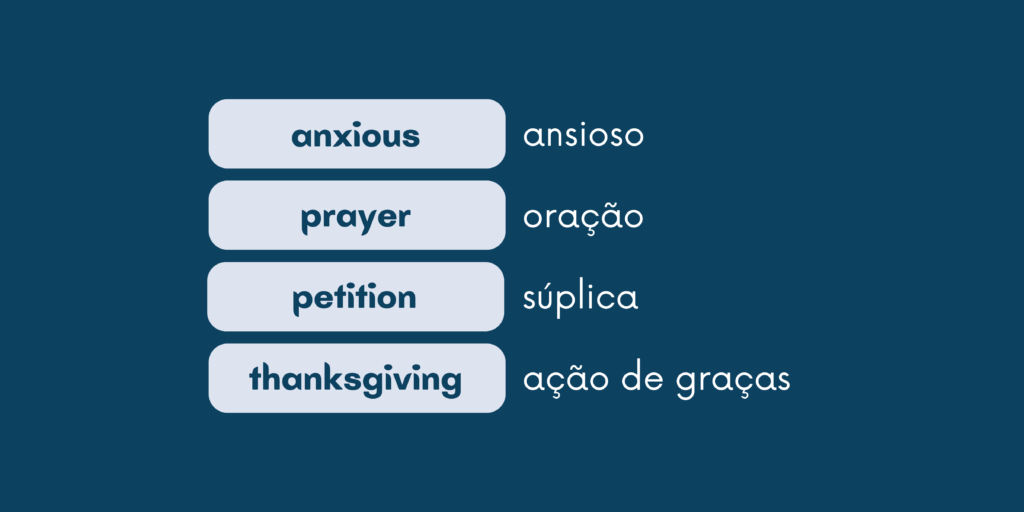 vocabulário bíblico inglês bíblico para cristãos teacher Paula Bernardi